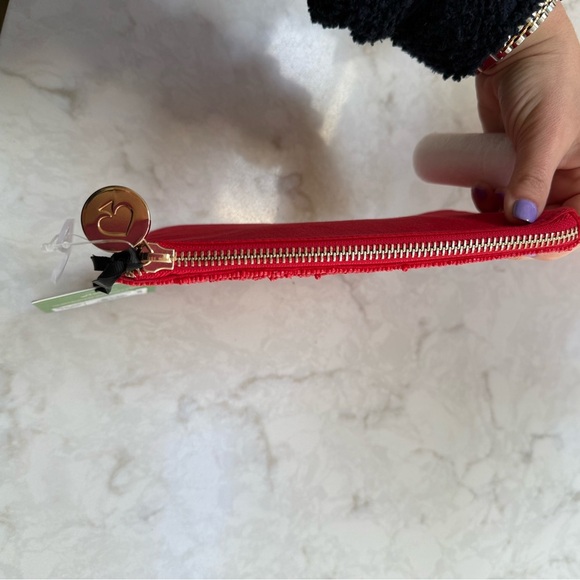 Kate Spade x Target Collab Red Beaded Pouch “GOING TO TARGET” - Picture 7 of 7